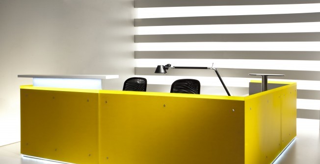 Office Reception Desks in Acha M
